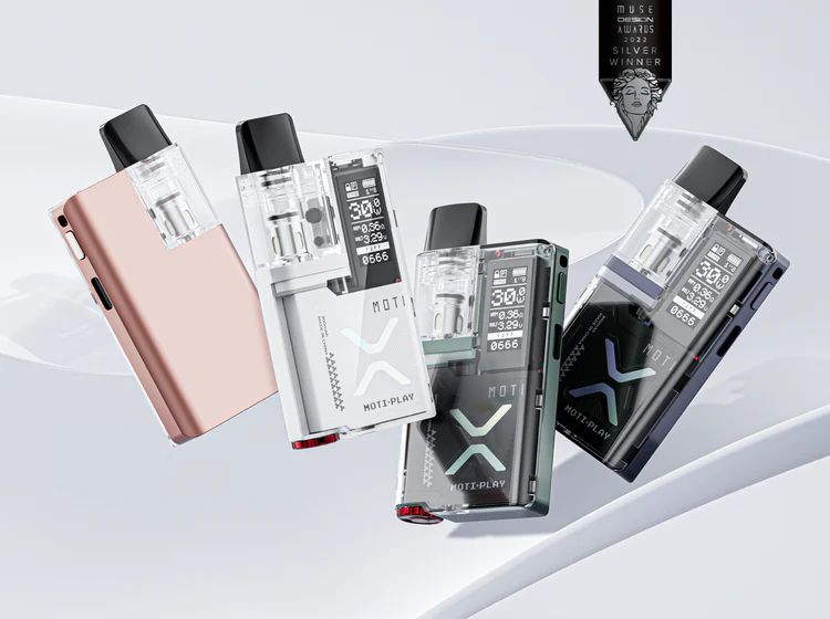 Moti Play Pod Mod &ndash; En Balansert og P&aring;litelig Vapingopplevelse for Tidligere R&oslash;ykere