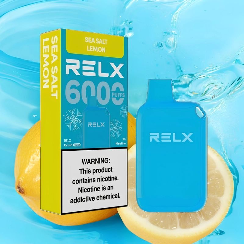 RELX Crush Pocket 6000: Innovasjon og Kvalitet for Kresne Dampere